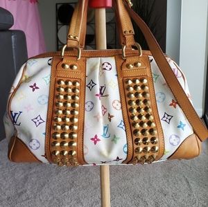 Authentic lv multicolor Courtney